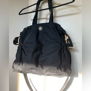 Black Tory Burch Diaper bag